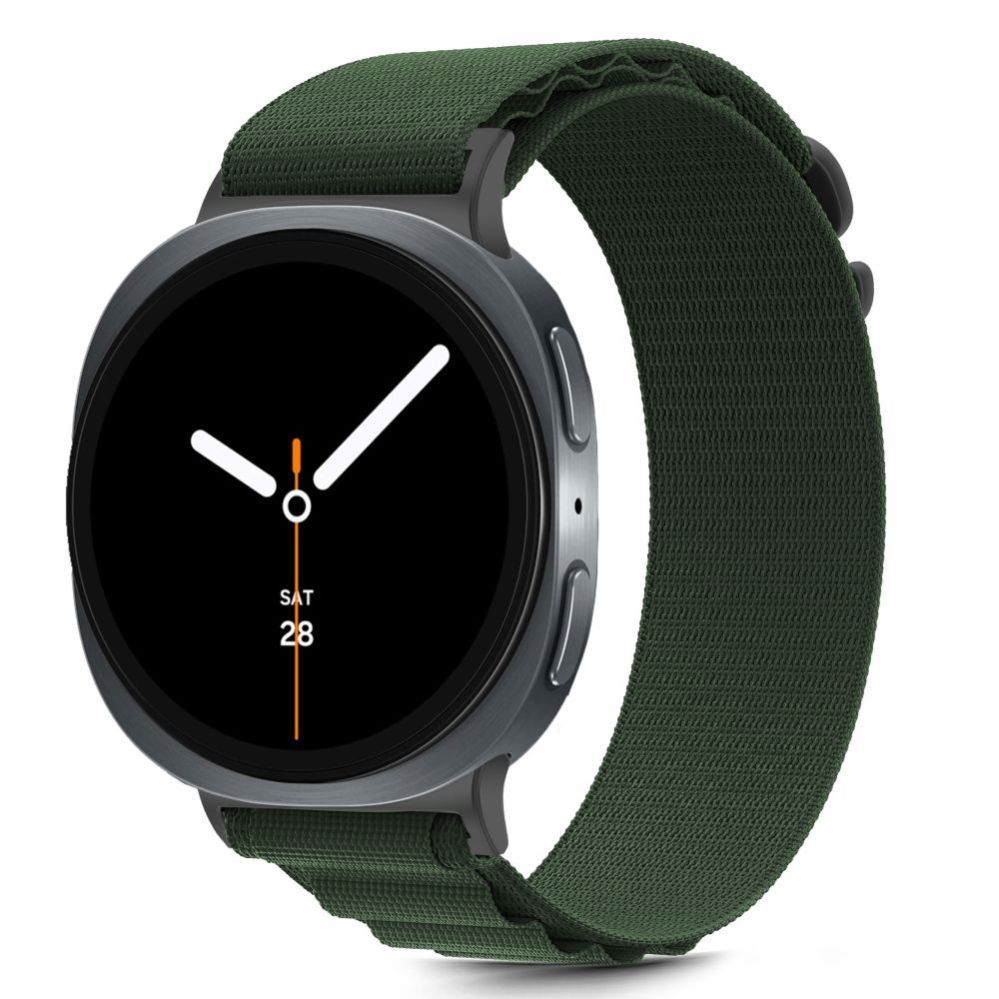 Muud kaubad Tech-Protect Tech-Protect Nylon Stripe Strap for Samsung Galaxy Watch 40/44/46 mm - Green