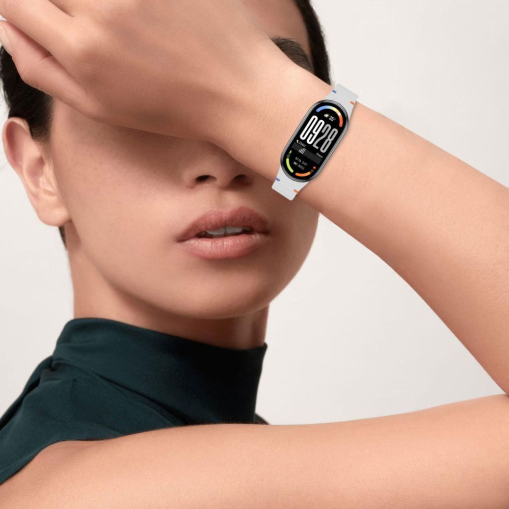 Citas preces Tech-Protect Tech-Protect Silicone Sport Strap for Xiaomi Smart Band 8 / 9 / 10 / NFC - Black