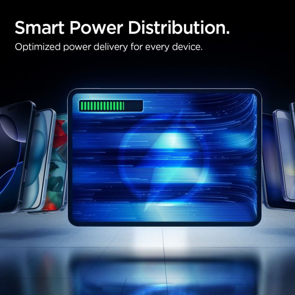 Muud kaubad Spigen Spigen Essential EA2210 Power Bank 10000 mAh 22.5W - Black