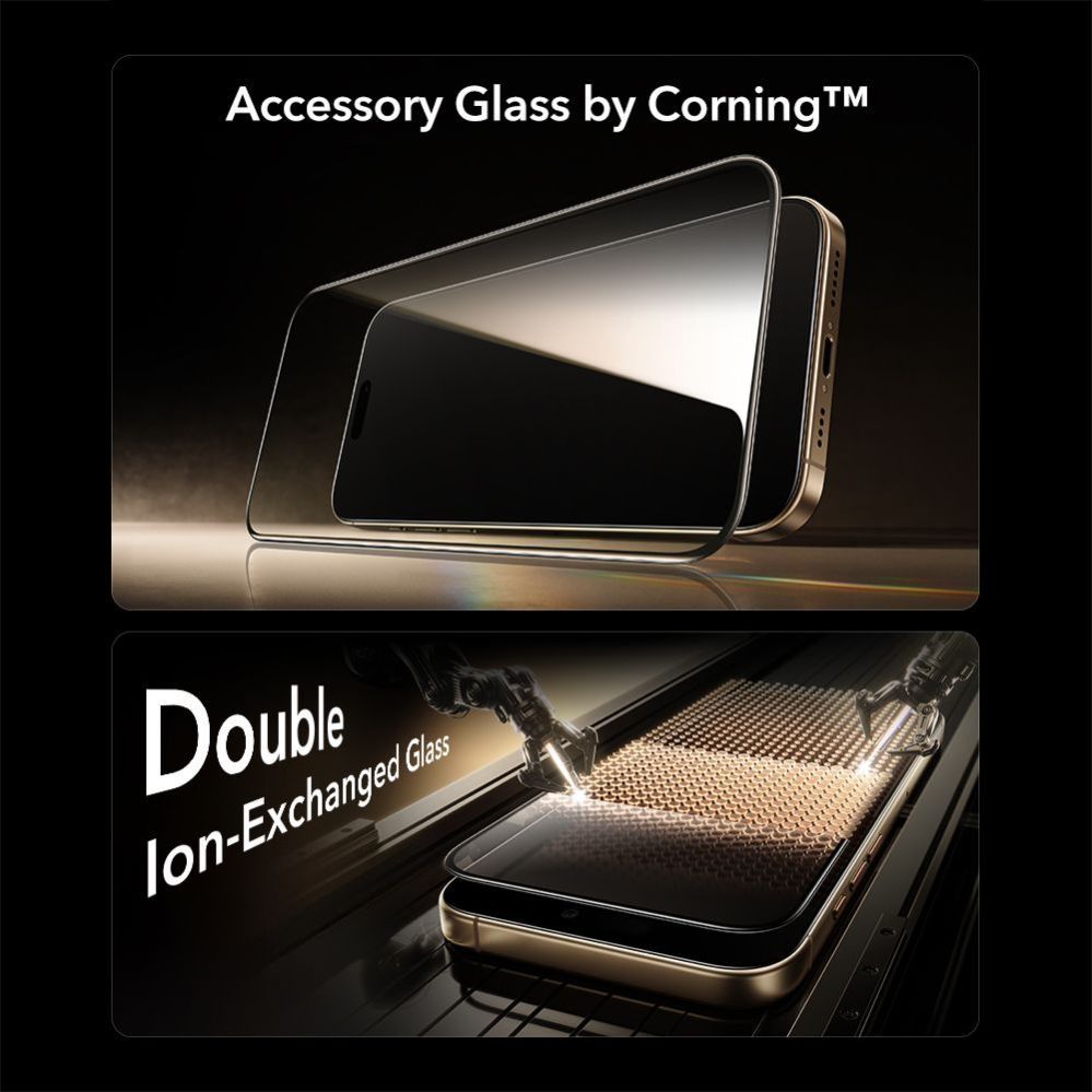 Citas preces ESR ESR UltraFit Armorite Pro Tempered Glass for iPhone 17 Pro Max - Clear