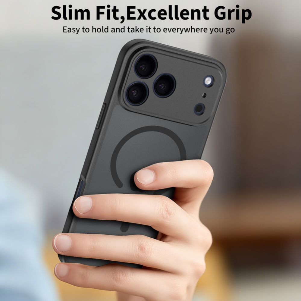 Citas preces Tech-Protect Tech-Protect BasicMag MagSafe Case for iPhone 17 Pro Max - Matte Black