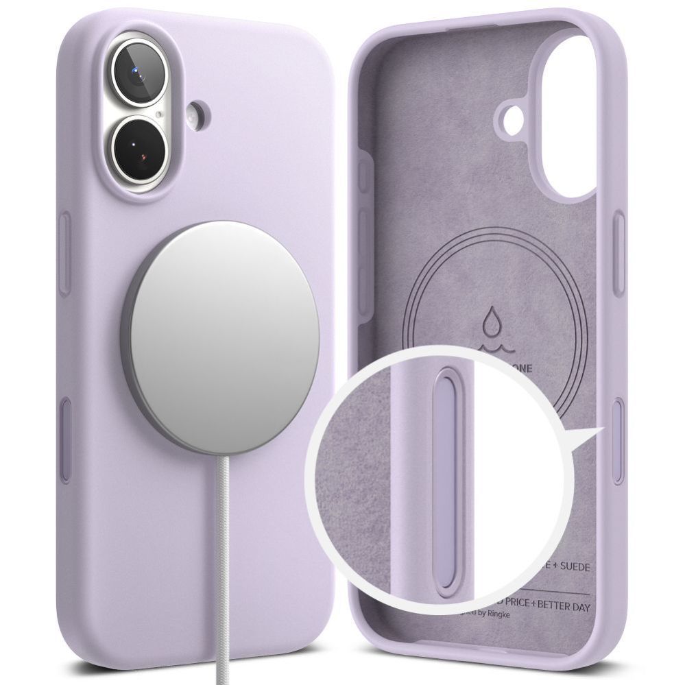 Muud kaubad Ringke Ringke Silicone Magnetic MagSafe Case for iPhone 17 - Purple