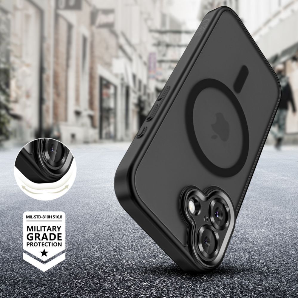 Other goods Tech-Protect Tech-Protect MagCam MagSafe Case for iPhone 17 - Matte Black