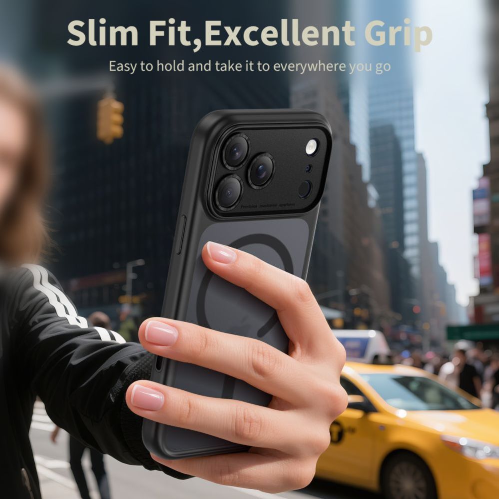 Citas preces Tech-Protect Tech-Protect Magpeak Magsafe CC Case for iPhone 17 Pro - Matte Black