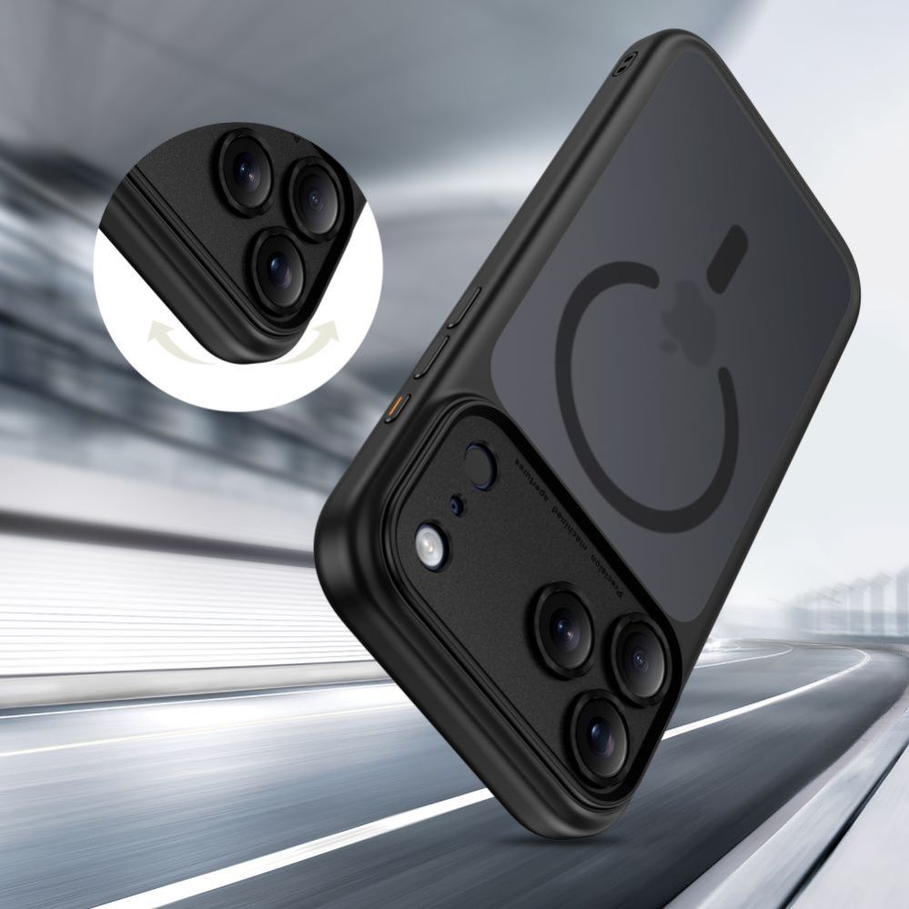 Citas preces Tech-Protect Tech-Protect Magpeak Magsafe CC Case for iPhone 17 Pro - Matte Black