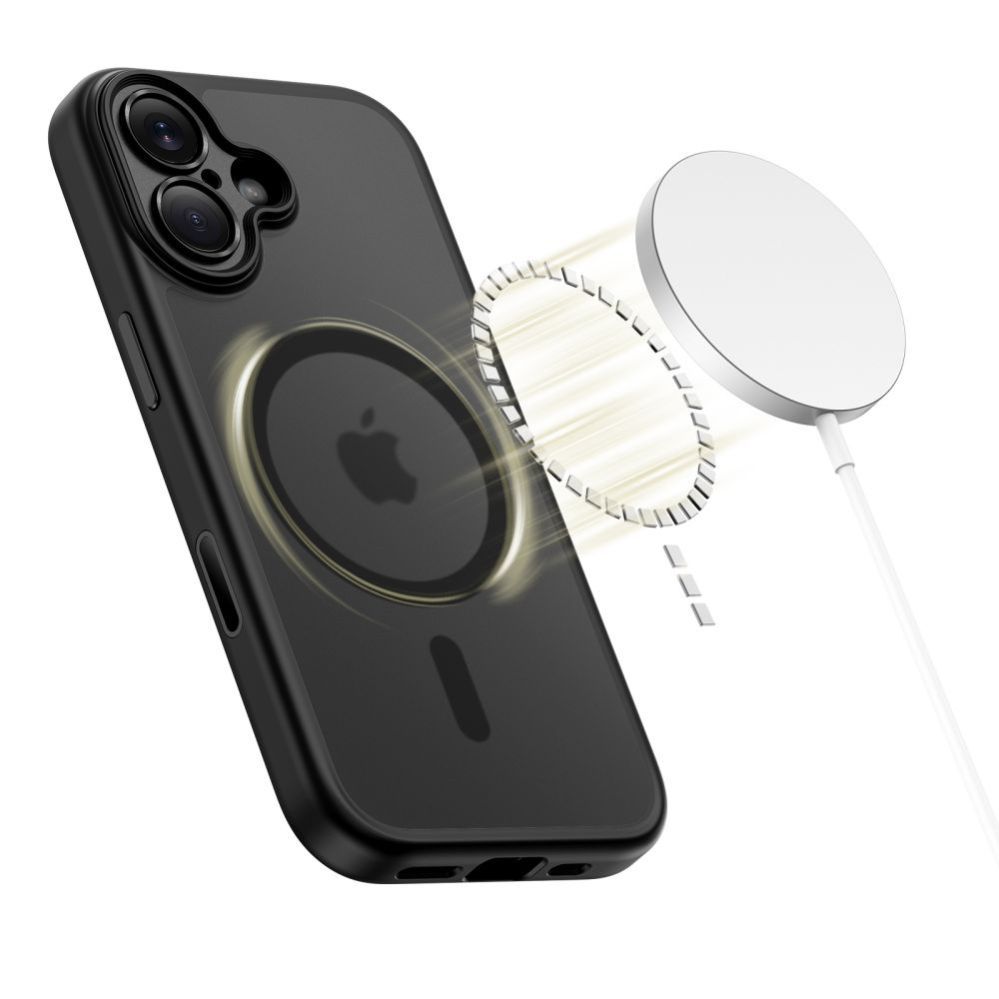 Citas preces Tech-Protect Tech-Protect Magpeak Magsafe CC Case for iPhone 17 - Matte Black