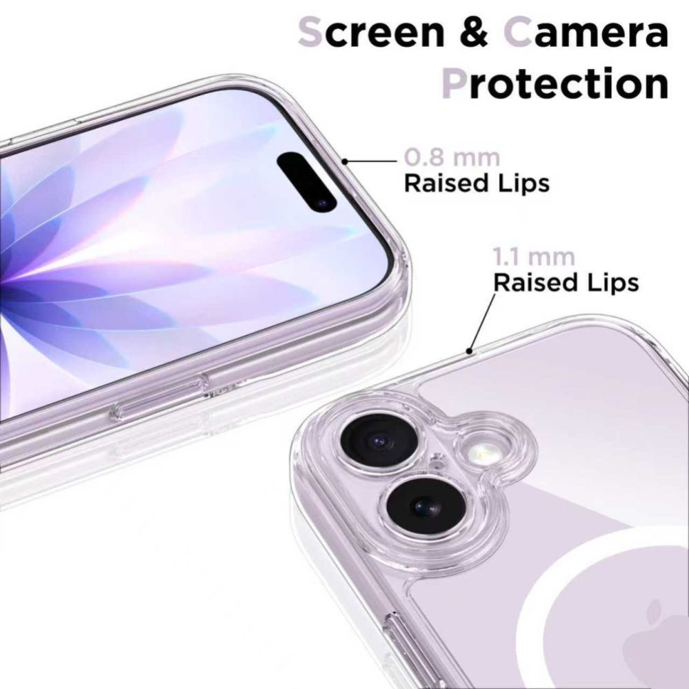 Other goods Tech-Protect Tech-Protect Magpeak Magsafe CC Case for iPhone 17 - Clear