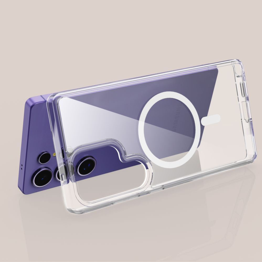 Citas preces Tech-Protect Tech-Protect FlexAir Hybrid MagSafe Case for Samsung Galaxy S25 Ultra - Clear