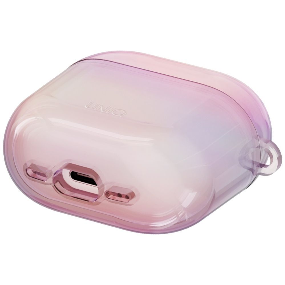 Citas preces UNIQ Uniq Iridescia AirPods 4 Hang Case - Holo Pink