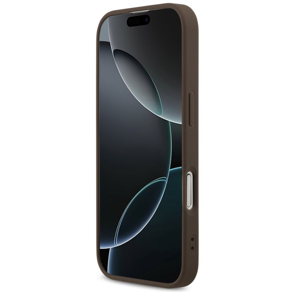 Muud kaubad Guess Guess 4G Printed Stripes MagSafe case for iPhone 17 - brown