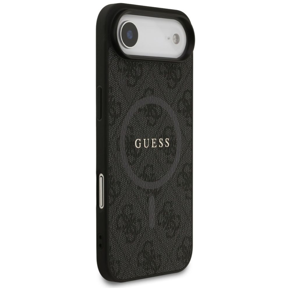 Citas preces Guess Guess 4G Ring Classic Logo MagSafe case for iPhone 17 Air - black
