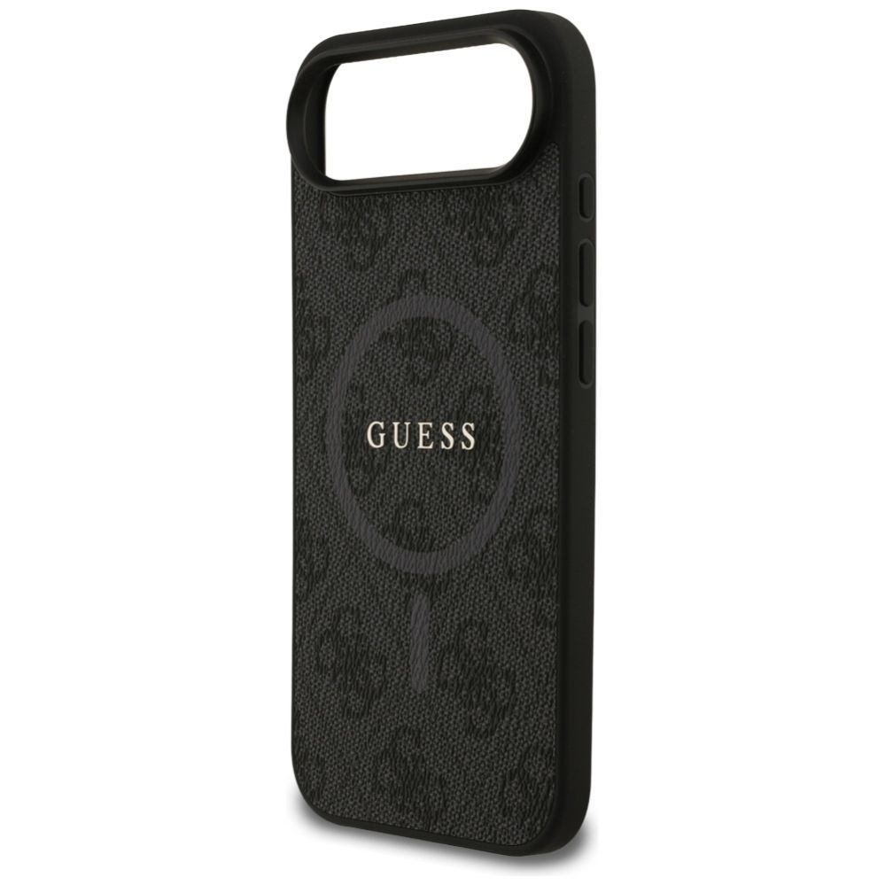Citas preces Guess Guess 4G Ring Classic Logo MagSafe case for iPhone 17 Air - black