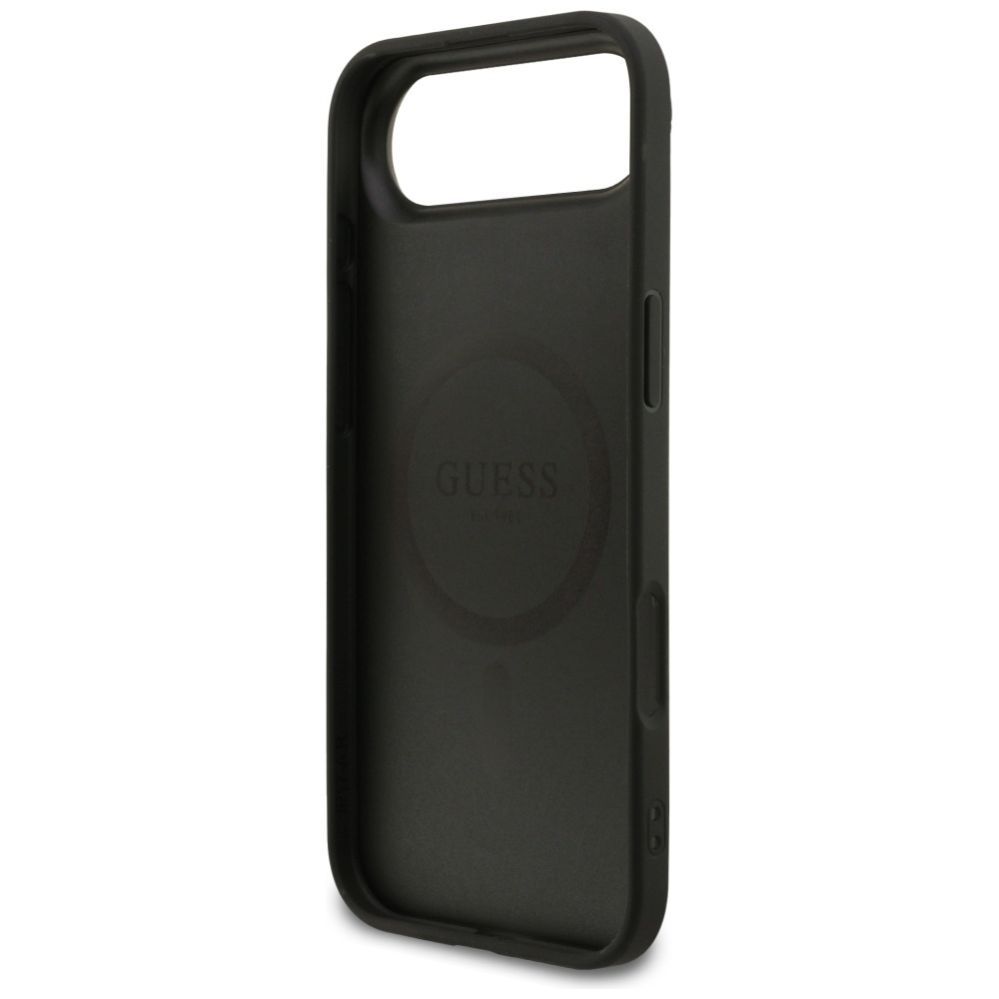 Citas preces Guess Guess 4G Ring Classic Logo MagSafe case for iPhone 17 Air - black