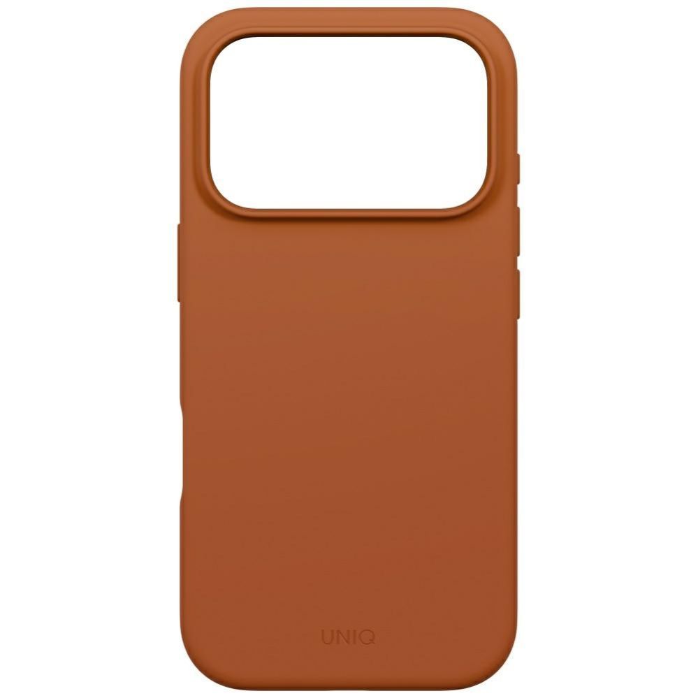 Citas preces UNIQ Uniq Lino iPhone 17 Pro Magclick Charging Case - Orange