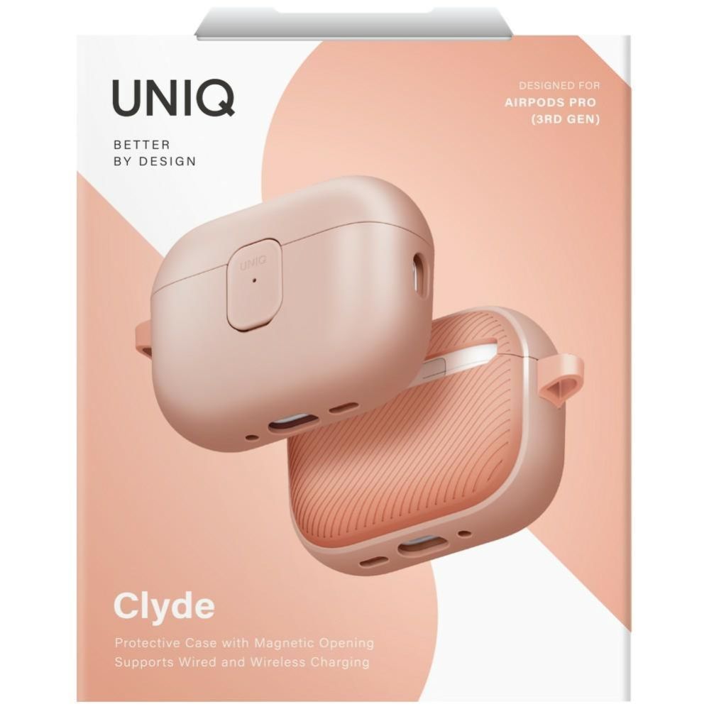 Citas preces UNIQ Uniq Clyde Case for AirPods Pro 3rd Gen - Pink