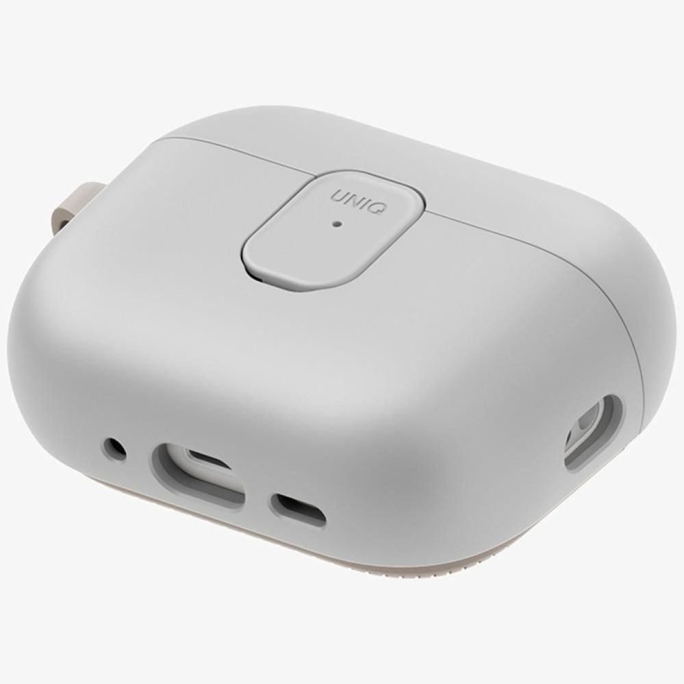 Citas preces UNIQ Uniq Clyde Case for AirPods Pro 3rd Gen - Gray-Beige