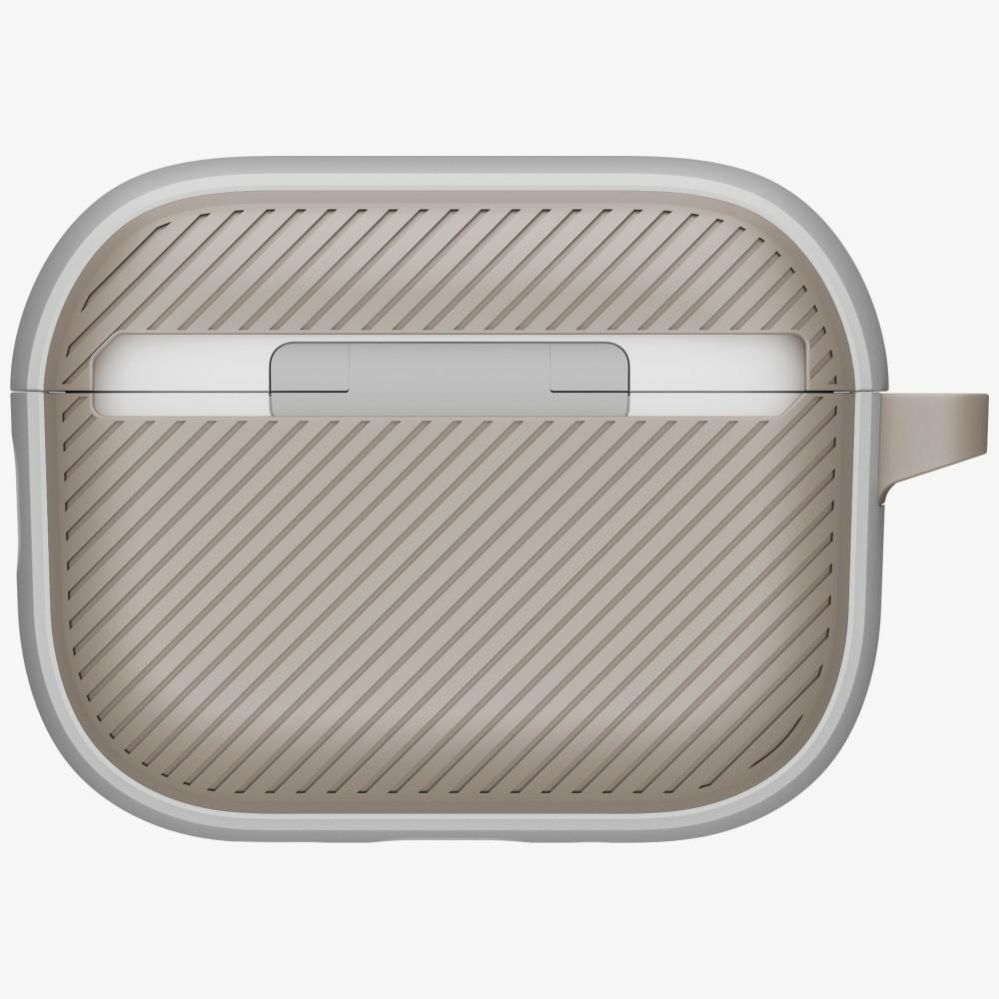 Citas preces UNIQ Uniq Clyde Case for AirPods Pro 3rd Gen - Gray-Beige