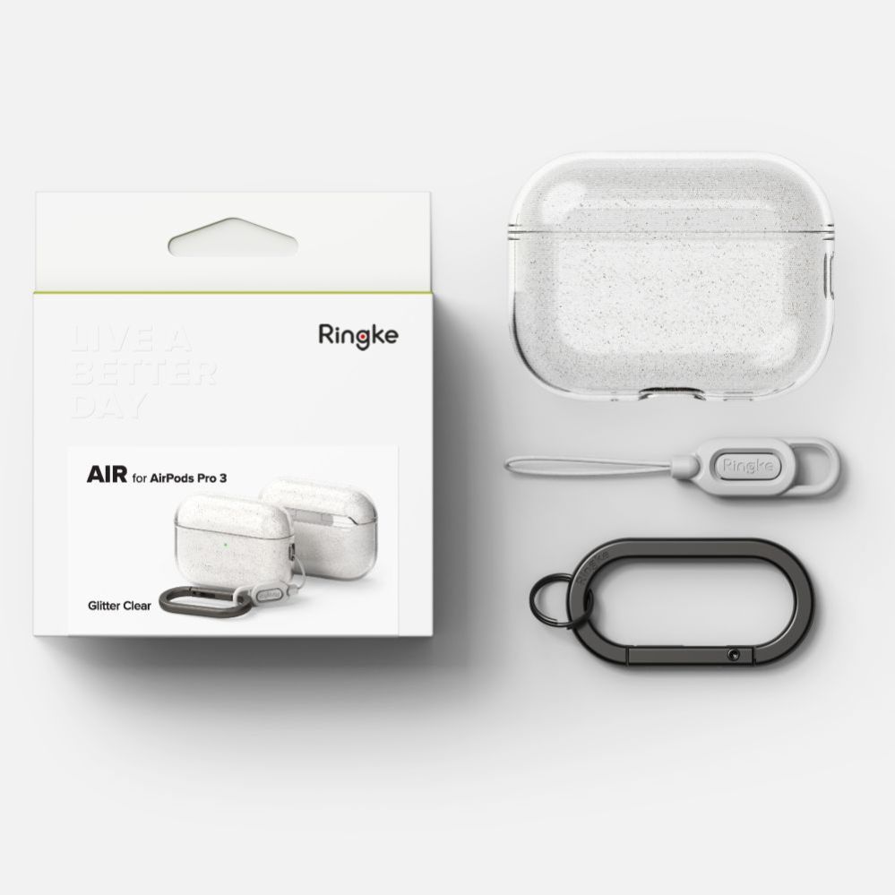 Muud kaubad Ringke Ringke Air Case for AirPods Pro 3 - Clear Glitter