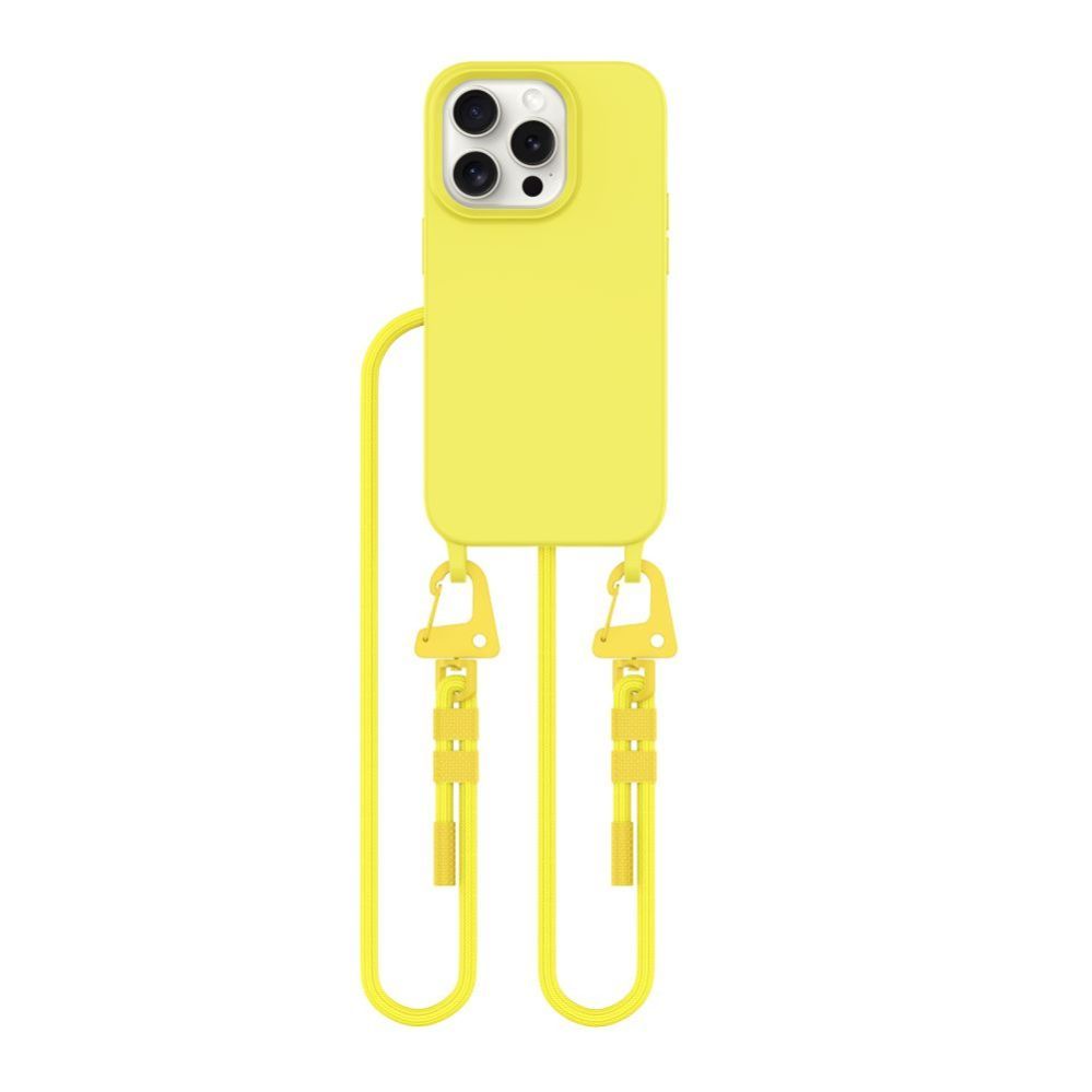 Citas preces Tech-Protect Tech-Protect Magnecklace MagSafe Case for iPhone 14 Pro - Yellow