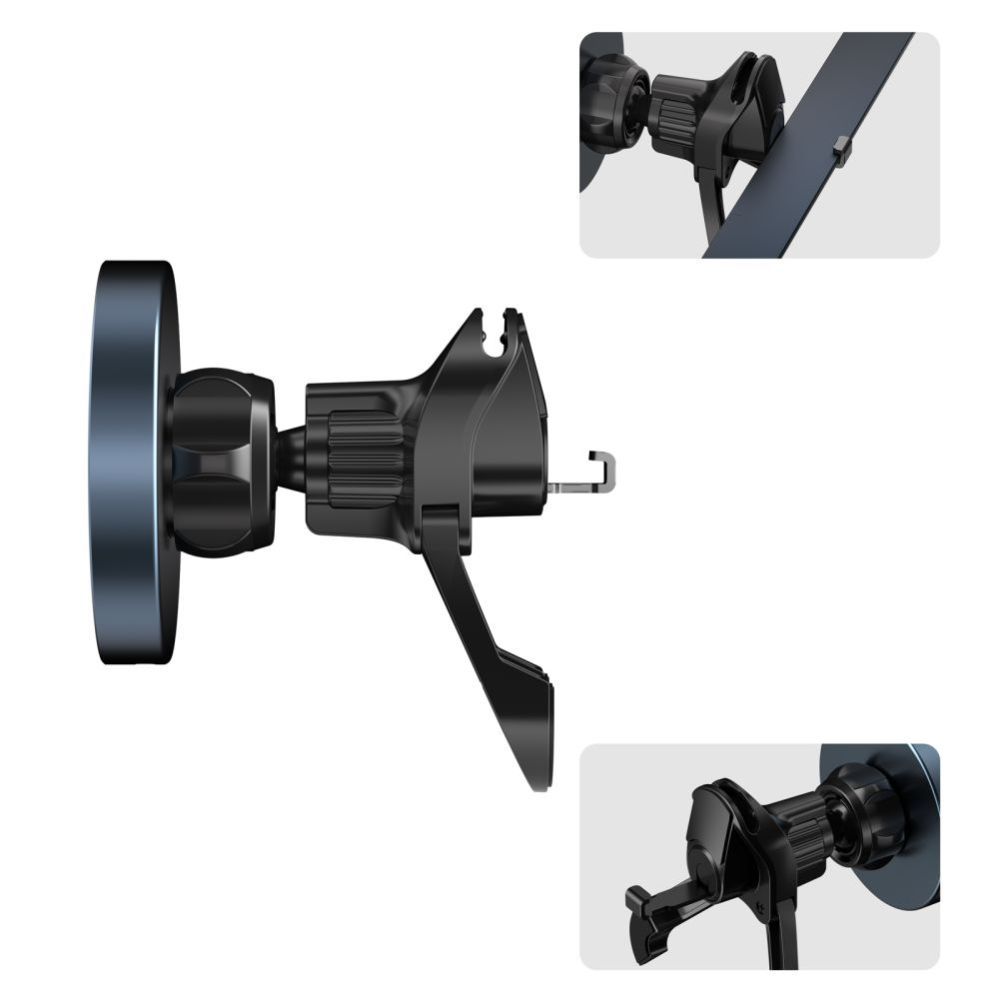 Citas preces Tech-Protect Tech-Protect mm15W-V5 Magnetic MagSafe Car Air Vent Mount - Black