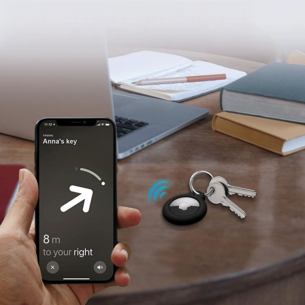 Other goods Tech-Protect Tech-Protect Rough 4-pack case for Apple AirTag 1 / 2 - black