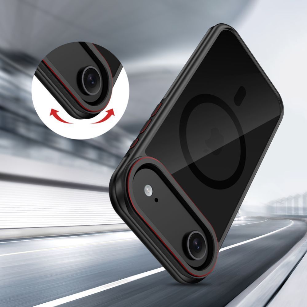 Muud kaubad Tech-Protect Tech-Protect MagHybrid MagSafe Case for iPhone Air - Black and Red