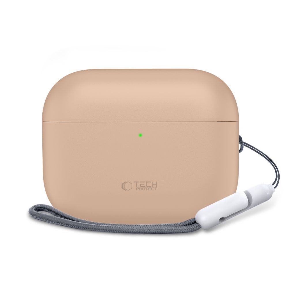 Citas preces Tech-Protect Tech-Protect Silicone Case for AirPods Pro 3 - Beige