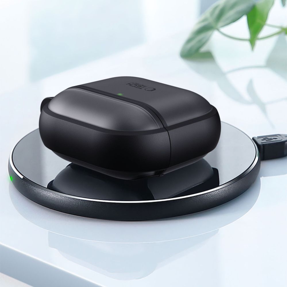 Citas preces Tech-Protect Tech-Protect Silicone Case for AirPods Pro 3 - Matte Black