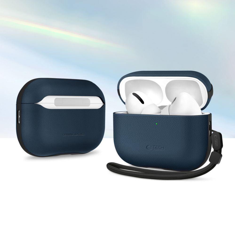 Muud kaubad Tech-Protect Tech-Protect NaturalFit Case for AirPods Pro 3 - Navy Blue