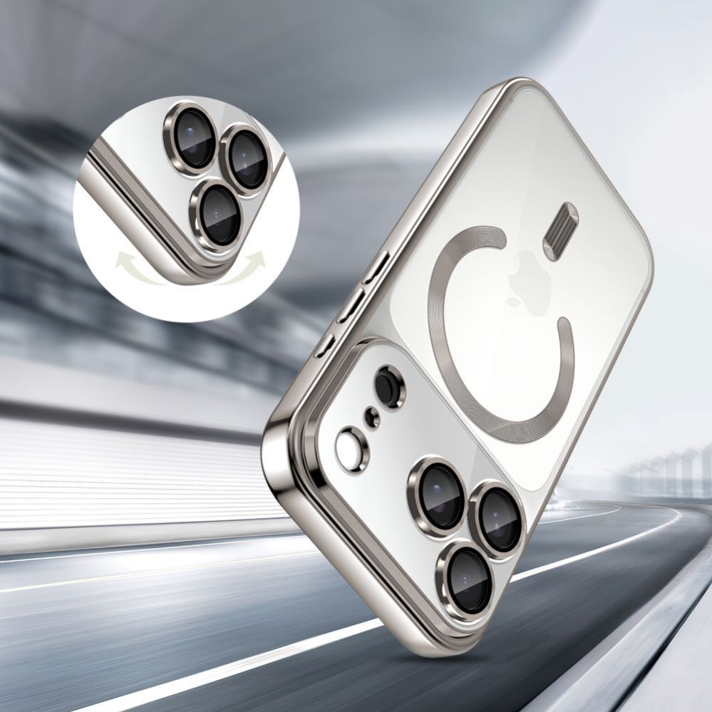 Other goods Tech-Protect Tech-Protect MagFlex MagSafe case for iPhone 17 Pro - transparent silver