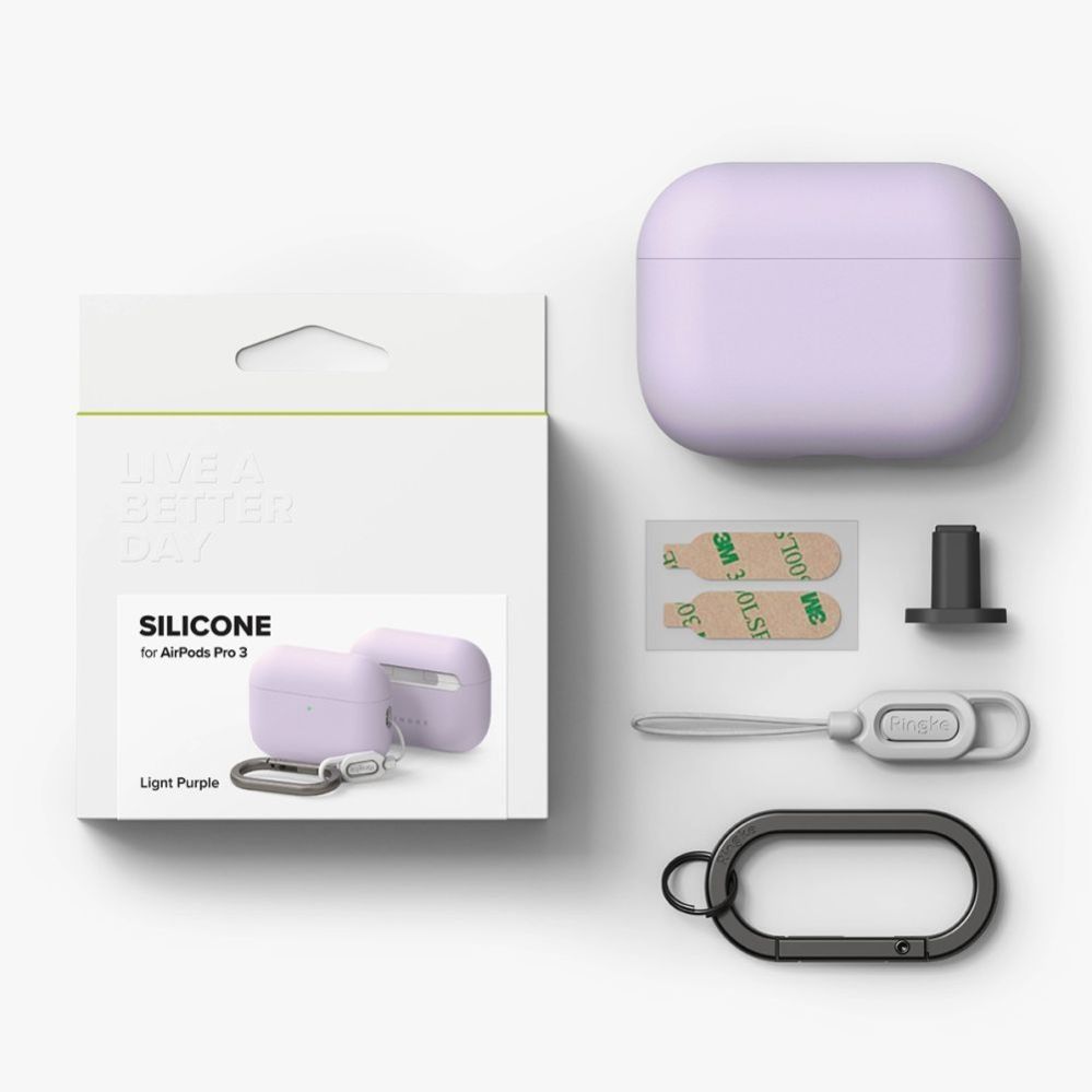 Muud kaubad Ringke Ringke Silicone Case for AirPods Pro 3 - Purple