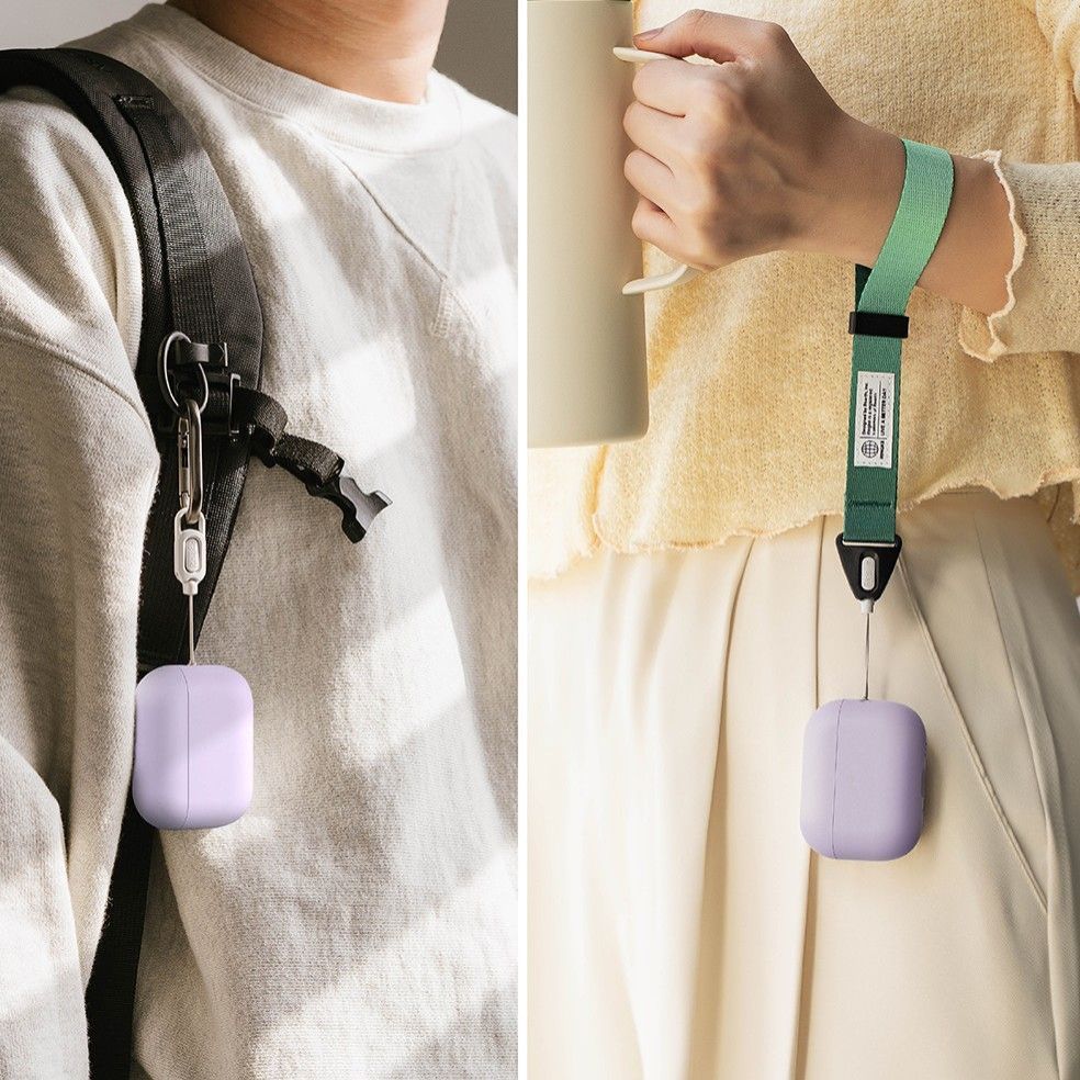 Muud kaubad Ringke Ringke Silicone Case for AirPods Pro 3 - Purple