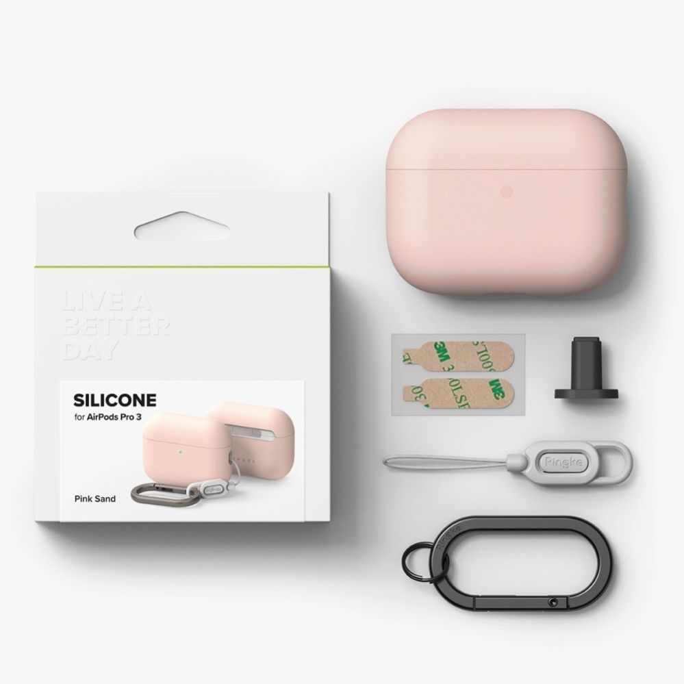 Muud kaubad Ringke Ringke Silicone Case for AirPods Pro 3 - Pink