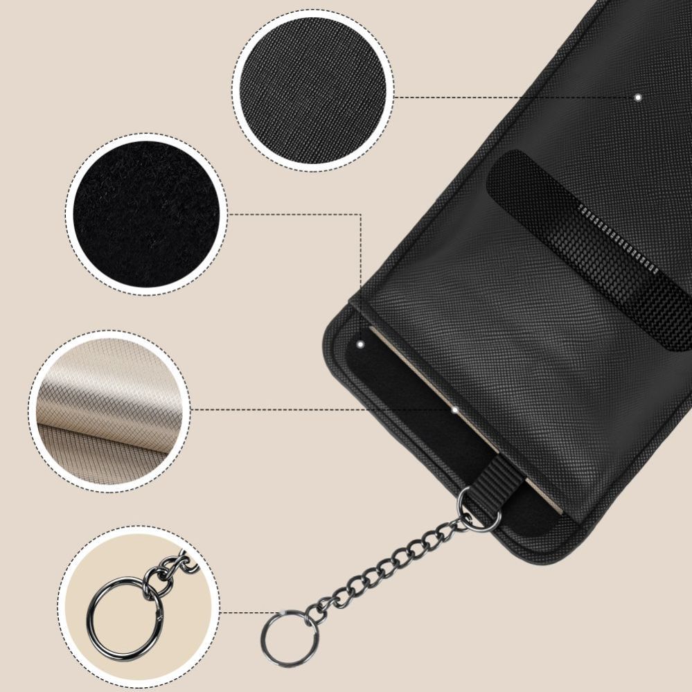 Citas preces Tech-Protect Tech-Protect KLR400 Anti-Theft Car Key Case - Black