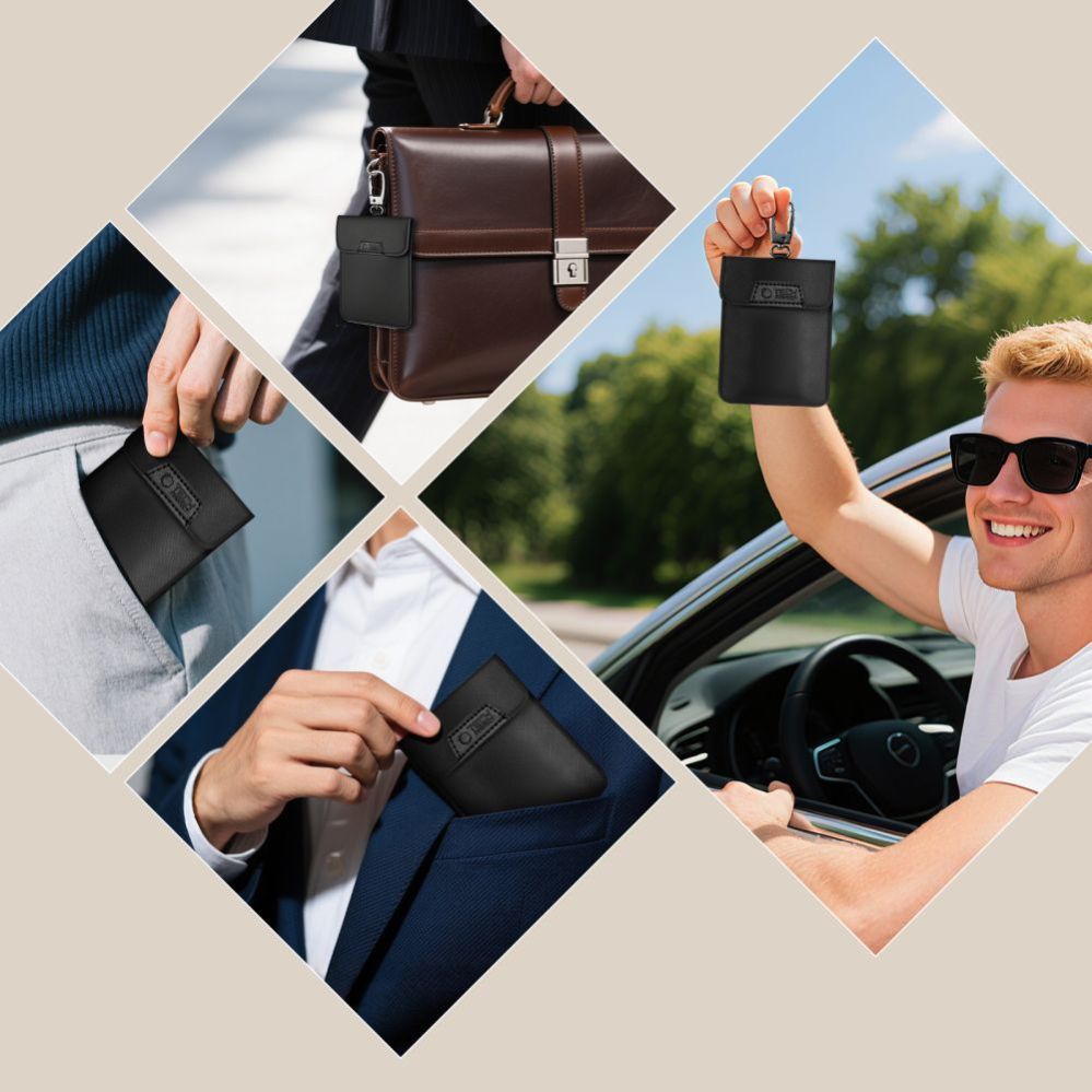 Citas preces Tech-Protect Tech-Protect KLR400 Anti-Theft Car Key Case - Black