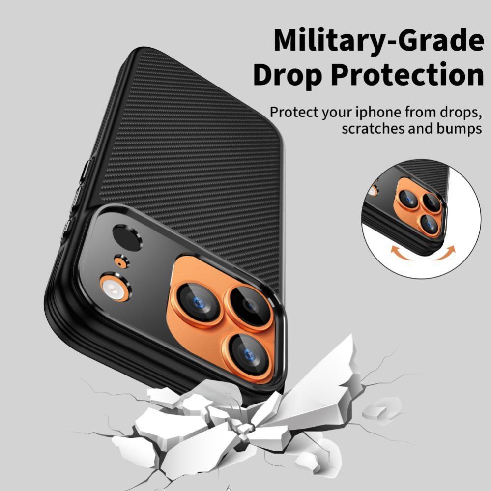 Citas preces Tech-Protect Tech-Protect Kevlar Aramid MagSafe case for iPhone 17 Pro Max - black