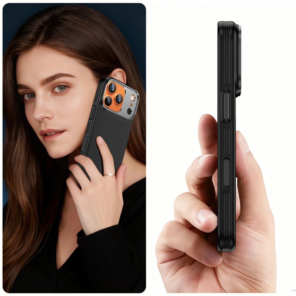 Citas preces Tech-Protect Tech-Protect Kevlar Aramid MagSafe case for iPhone 17 Pro Max - black