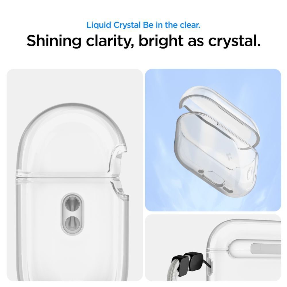 Muud kaubad Spigen Spigen Liquid Crystal Case for AirPods Pro 3 - Transparent