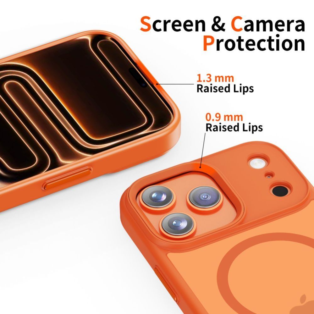 Other goods Tech-Protect Tech-Protect MagMat MagSafe Case for iPhone 17 Pro - Orange