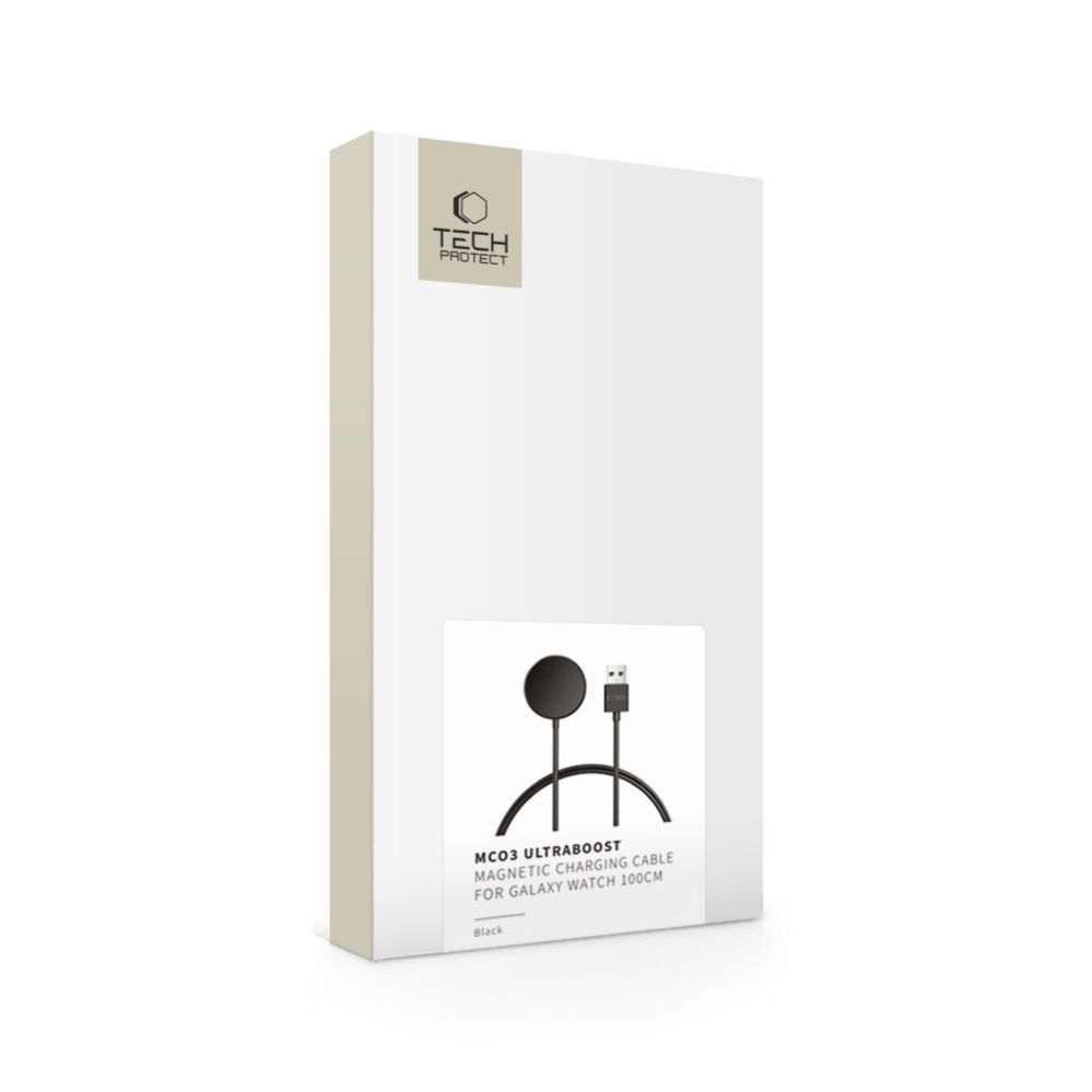 Muud kaubad Tech-Protect Tech-Protect MC03 UltraBoost Wireless Charger for Samsung Galaxy Watch - Black
