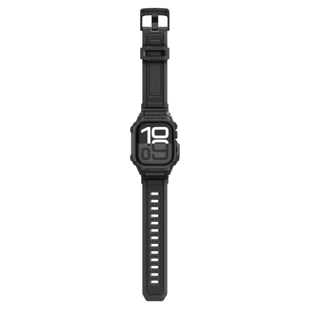 Citas preces Spigen Spigen Rugged Armor Pro Strap for Apple Watch 42mm - Black