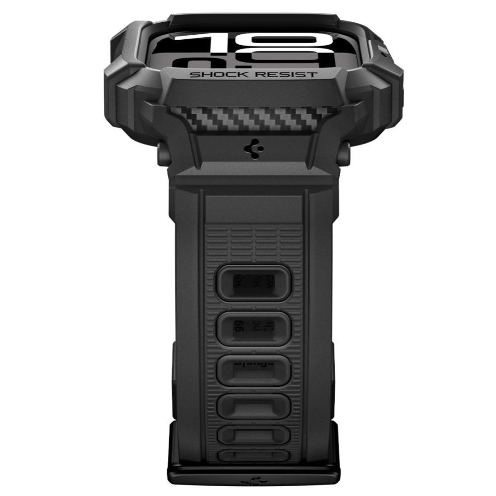 Citas preces Spigen Spigen Rugged Armor Pro Strap for Apple Watch 42mm - Black