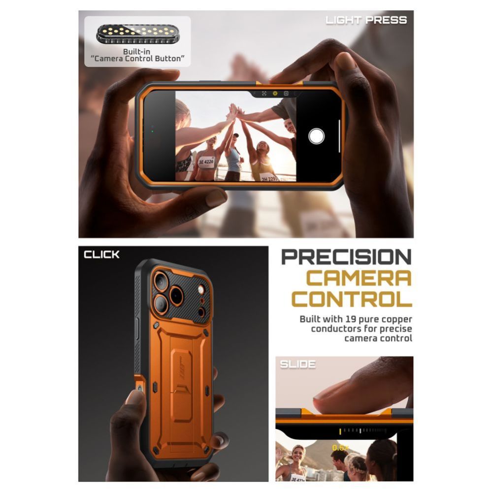Muud kaubad Supcase Supcase Unicorn Beetle Pro Case for iPhone 17 Pro Max - Orange