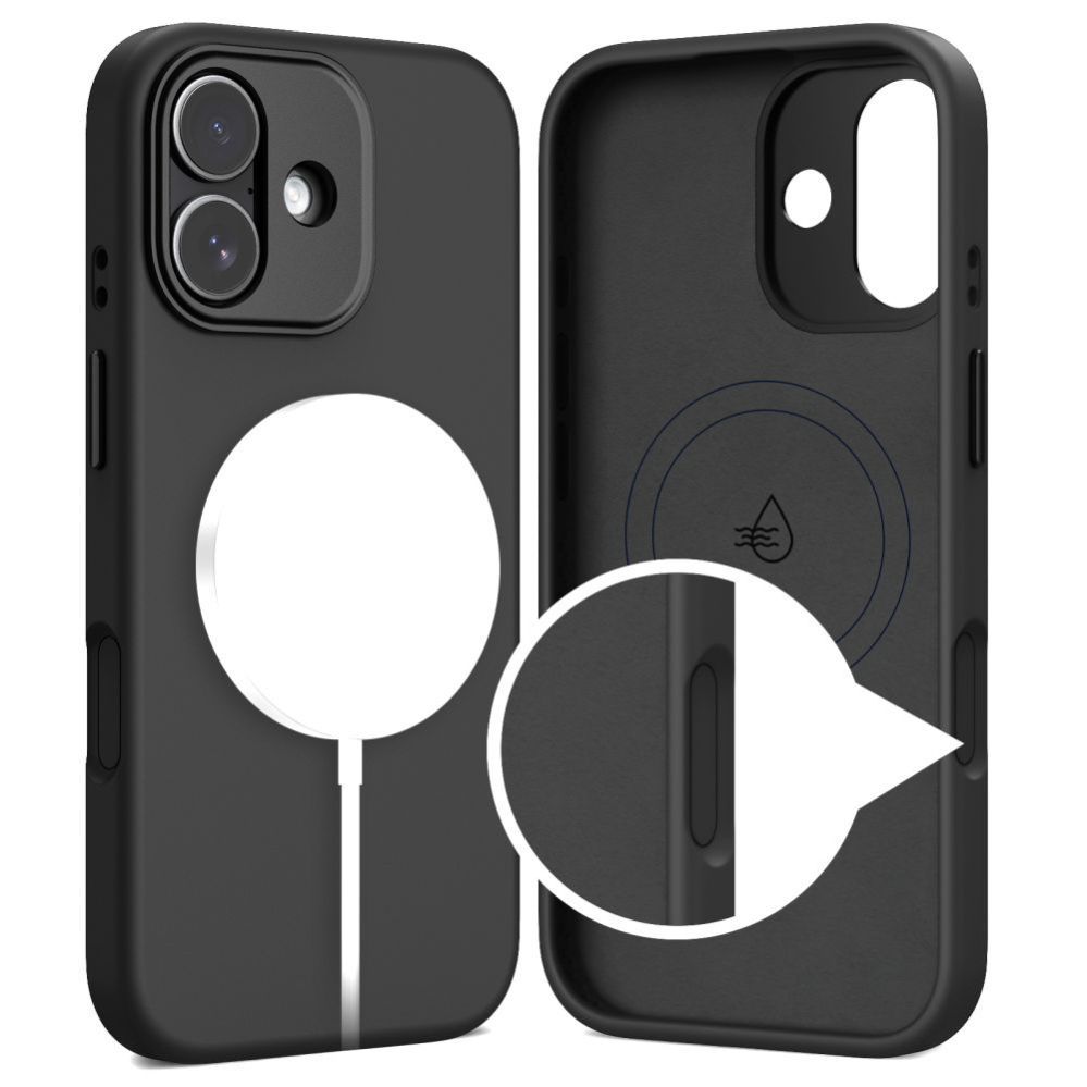 Citas preces Tech-Protect Tech-Protect Uniq MagSafe case for iPhone 17 - black