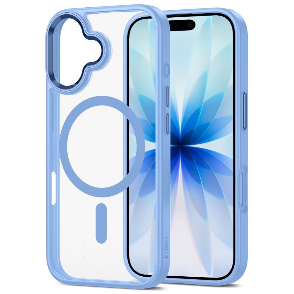 Other goods Tech-Protect Tech-Protect MagMat MagSafe Case for iPhone 17 - Transparent Blue