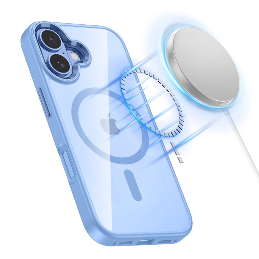Other goods Tech-Protect Tech-Protect MagMat MagSafe Case for iPhone 17 - Transparent Blue