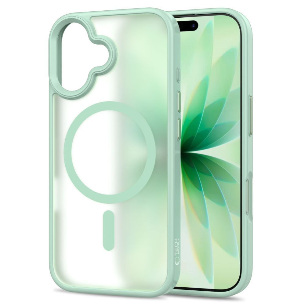 Muud kaubad Tech-Protect Tech-Protect MagMat MagSafe Case for iPhone 17 - Transparent Green