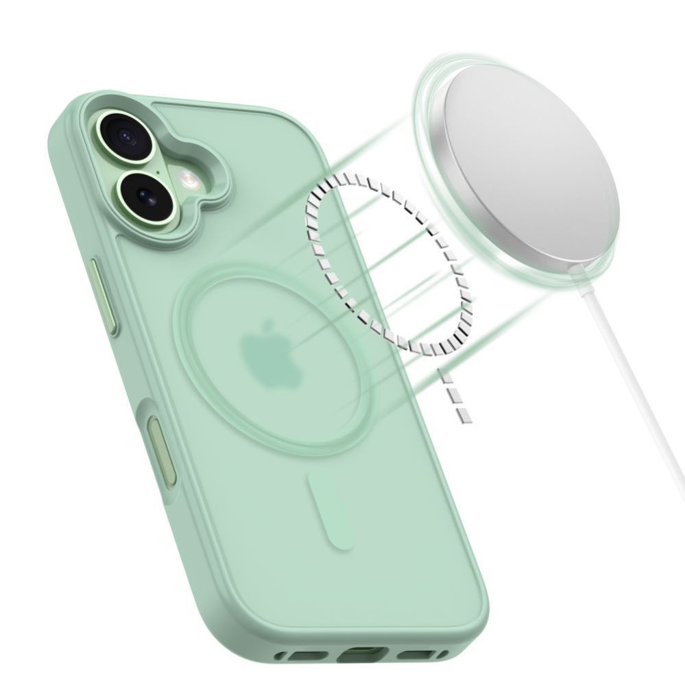 Muud kaubad Tech-Protect Tech-Protect MagMat MagSafe Case for iPhone 17 - Transparent Green