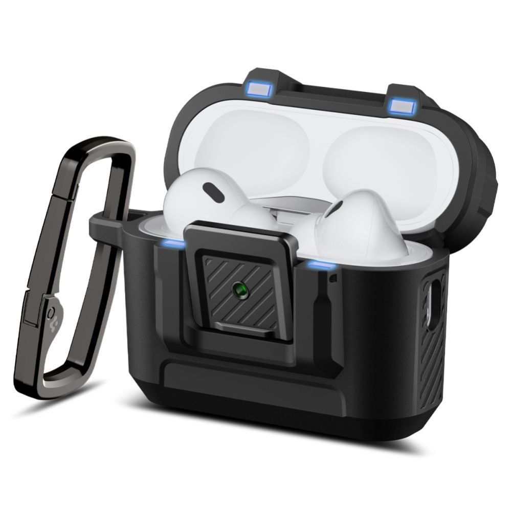 Citas preces Spigen Spigen Lock Fit Case for AirPods Pro 3 - Black