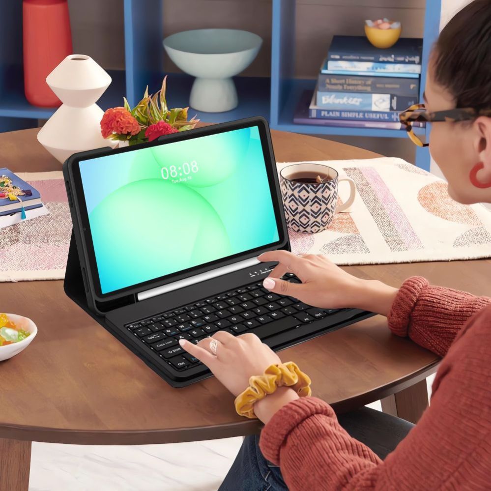 Citas preces Tech-Protect Tech-Protect SC Pen Case for Samsung Galaxy Tab A9 / A11 8.7 X110 / X115 / X133 / X135 - Black